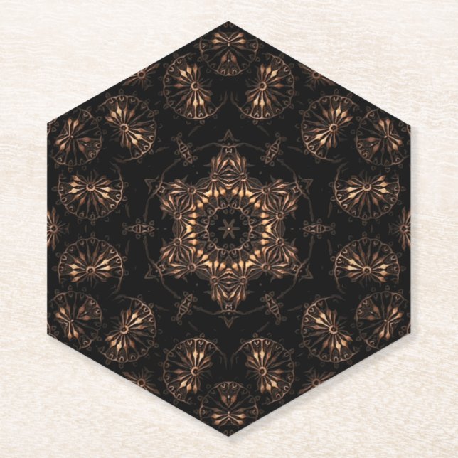 Bronze Age Mandala Untersetzer (Vorderseite)