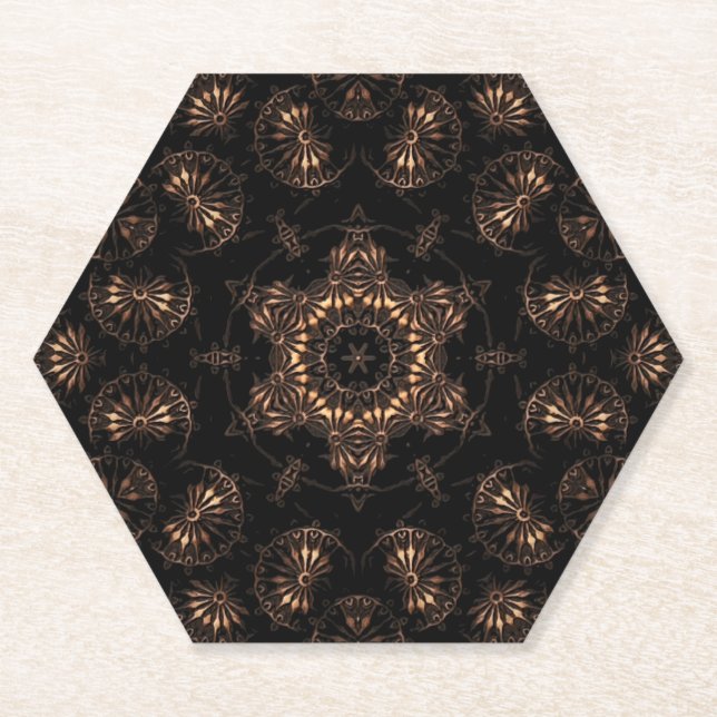 Bronze Age Mandala Untersetzer (Vorderseite)