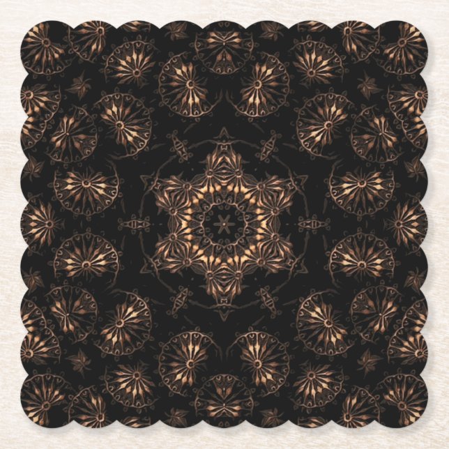 Bronze Age Mandala Untersetzer (Vorderseite)