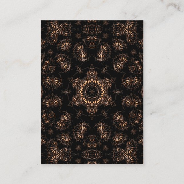 Bronze Age Mandala Visitenkarte (Vorderseite)