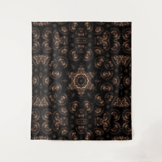 Bronze Age Mandala Wandteppich (Vorderseite)