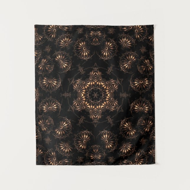 Bronze Age Mandala Wandteppich (Vorderseite)