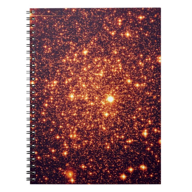 Bronze-Astral-Glitzer Notizblock (Vorderseite)