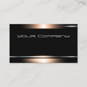 Bronze Black Beruflich Business Card markieren Visitenkarte