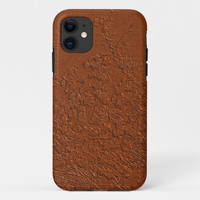 Bronze/braune Textur iPhone Case-Mate Hülle (Rückseite)