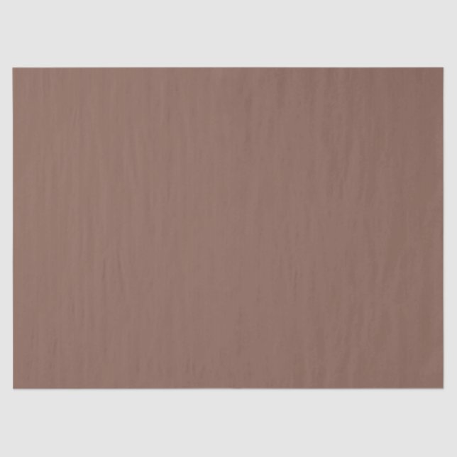 Bronze Brown Solid Color Seidenpapier (Vorderseite)