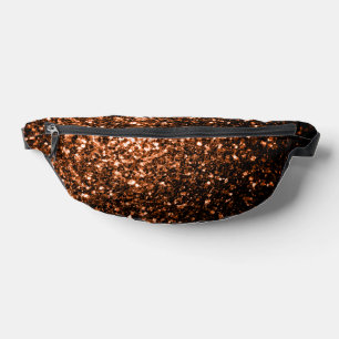 Bronze brun faux parties scintillant scintillants