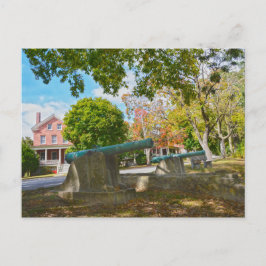 Bronze Cannons, Fort Leavenworth, Kansas Postkarte