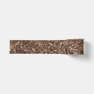 Bronze-Glitzer strahlt luxuriös aus Ripsband