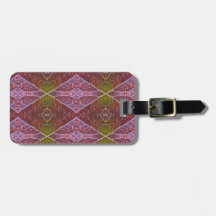 Bronze & Green Leaf Ikat 20