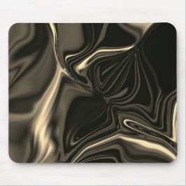 Bronze-Kundulationen auf braunbeigem Hintergrund Mousepad