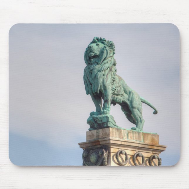 Bronze Lion Statue Mousepad (Vorne)