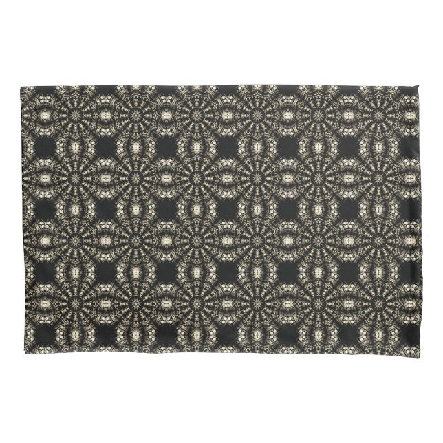 Bronze Mandala, 19. Hochzeitstag Kissenbezug (Vorderseite)
