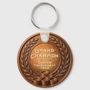 Bronze-Medaille Beer-Pong-Turnier-Meisterschaft Schlüsselanhänger