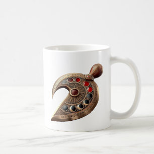 Bronze Mond Dolch Kopis Kaffeetasse