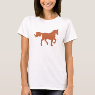 Bronze-Pferd-Astrologie-Design – Jahr des Pferdes  T-Shirt