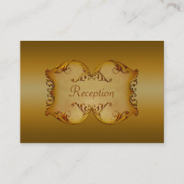 Bronze-Scrollkarte Begleitkarte