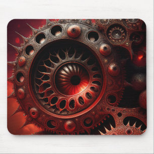 Bronze-Steampunk-Mandelbrot-Fraktal Mousepad