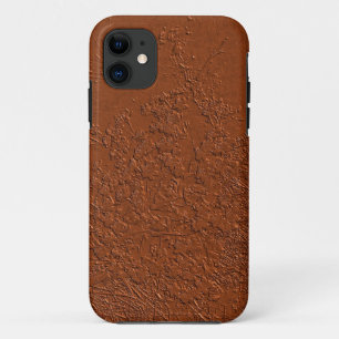 Bronze / Texture Brown coque iphone-Mate