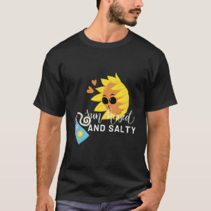 Bronze und gesund sorgenfreies und entspanntes Kli T-Shirt
