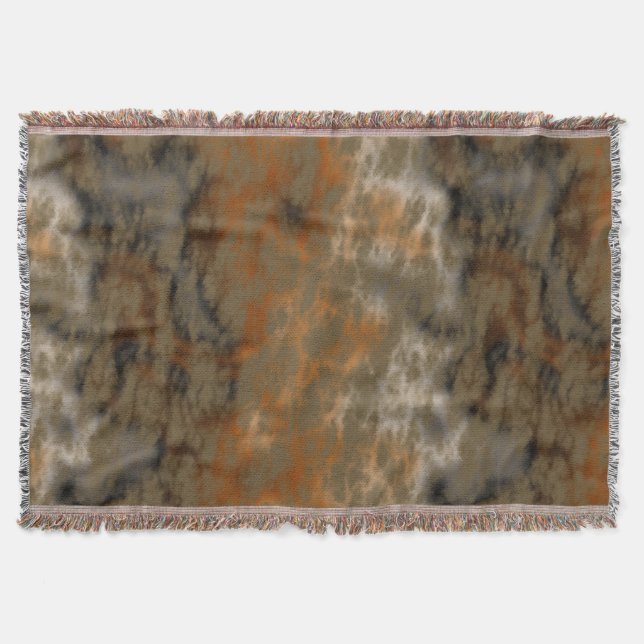 Bronze- und Kupfermarmor Abstrakt Decke (Vorderseite)