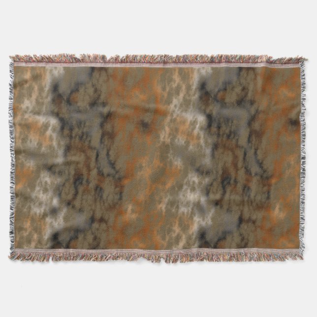 Bronze- und Kupfermarmor Abstrakt Decke (Vorderseite)