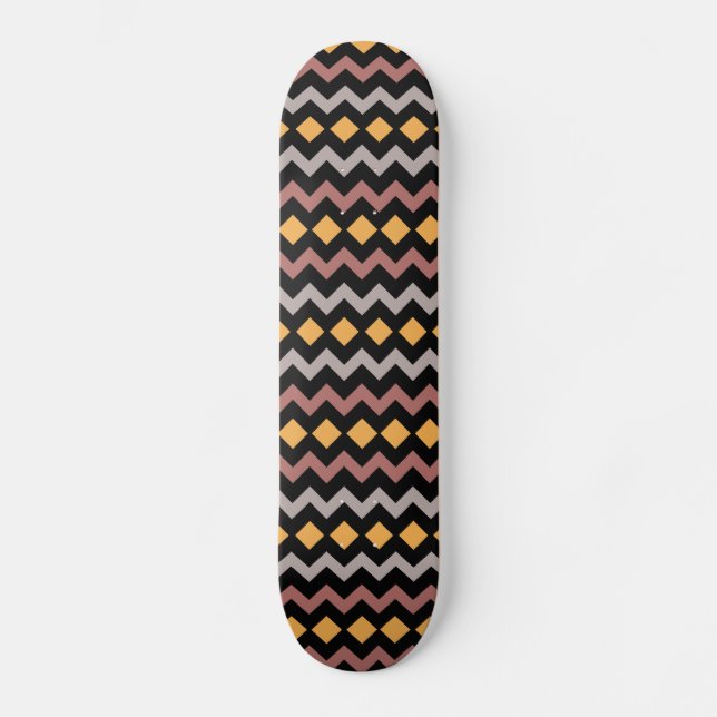 Bronze versilbert Gold Skateboard (Vorderseite)