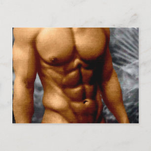 Bronzed Hunk Postkarte