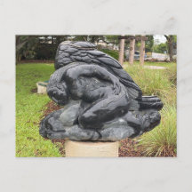 Bronzeflügel-Gedenkskulptur