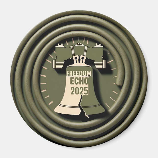 Bronzeglocke Magnet (Vorne)