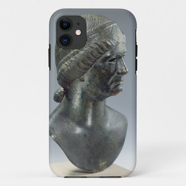 Bronzekopf einer Frau, manchmal identifiziert als Case-Mate iPhone Hülle (Rückseite)