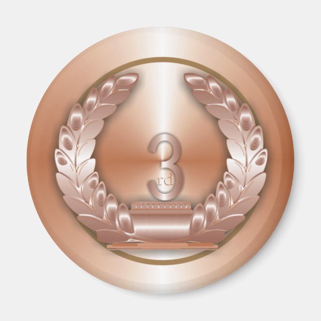 Bronzemedaille Magnet (Vorne)