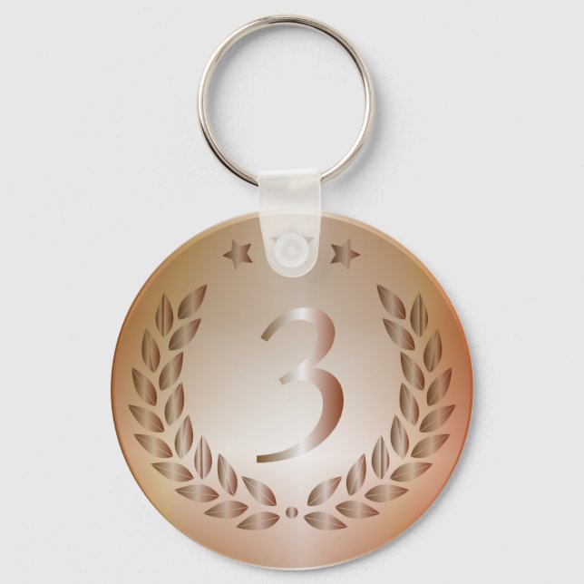 Bronzemedaille Schlüsselanhänger (Vorderseite)