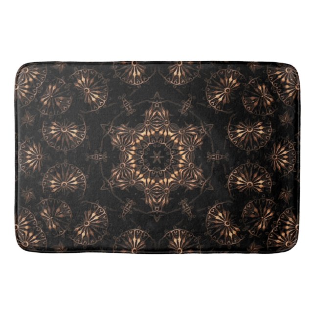 Bronzezeit-Mandala  Badematte (Vorderseite)