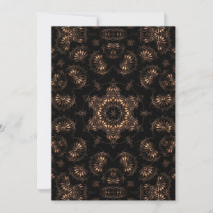 Bronzezeit-Mandala  Feiertagskarte