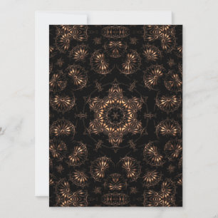 Bronzezeit-Mandala Feiertagskarte