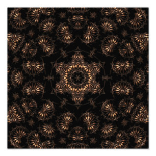 Bronzezeit-Mandala Fotodruck