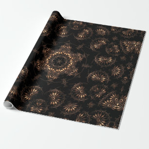 Bronzezeit-Mandala Geschenkpapier