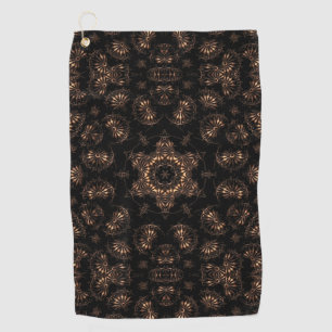 Bronzezeit-Mandala Golfhandtuch