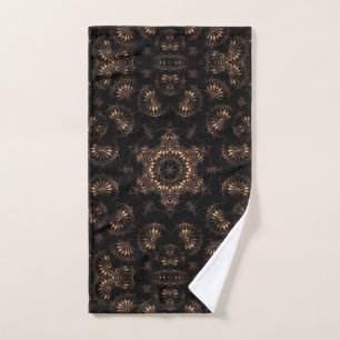 Bronzezeit-Mandala Handtuch