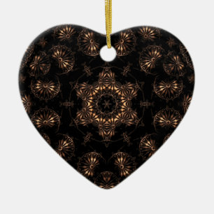 Bronzezeit-Mandala Keramik Ornament