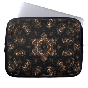 Bronzezeit-Mandala Laptopschutzhülle