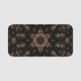 Bronzezeit-Mandala Namensschild