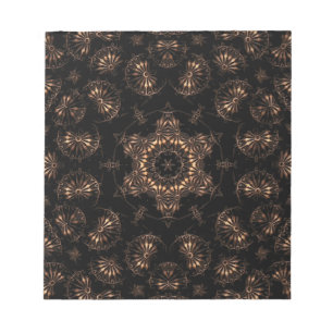 Bronzezeit-Mandala Notizblock