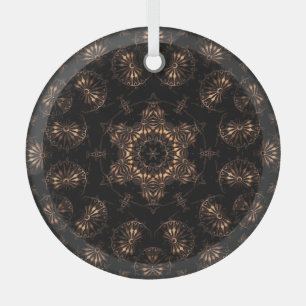 Bronzezeit-Mandala  Ornament Aus Glas
