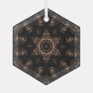 Bronzezeit-Mandala Ornament Aus Glas