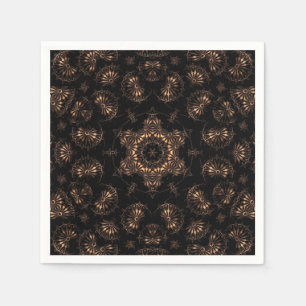 Bronzezeit-Mandala Serviette