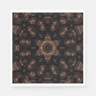 Bronzezeit-Mandala Serviette