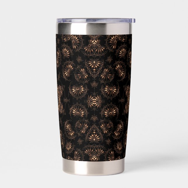Bronzezeit-Mandala  Thermobecher (Links)