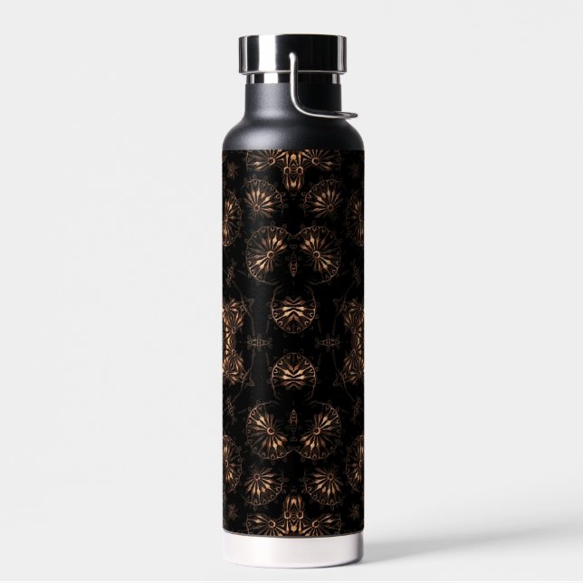 Bronzezeit-Mandala  Trinkflasche (Links)